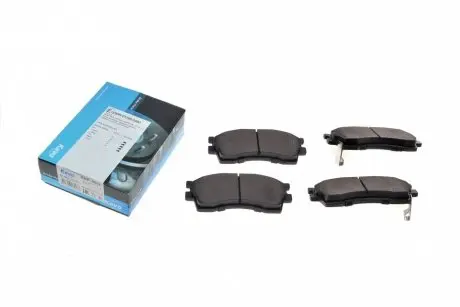 Комплект гальмівних колодок, дискове гальмо KAVO PARTS KBP-4002
