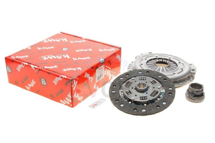 Комплект зчеплення bmw 3 (e30/e36) 87-00/5 (e34) 89-96 m43/m40/m42/m44 (d=215mm) (+вичавлений) KAWE 957181 (фото 1)