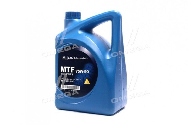 Масло трансмиссионное Gear Oil GL-4 75W90 6л Kia/Hyundai/MOBIS 04300-5L6A0 (фото 1)