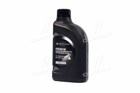 Олива моторна 5W20 Premium Gasoline 1л Kia/Hyundai/MOBIS 0510000121 (фото 1)