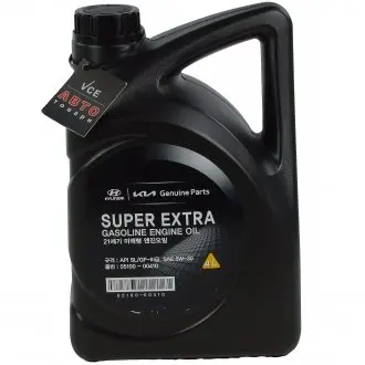 Масло моторное 5W30 Super Extra Gasoline 4л Kia/Hyundai/MOBIS 0510000410