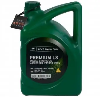 Олива моторна 5W30 Premium LS Diesel 6л Kia/Hyundai/MOBIS 0520000611