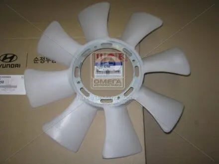 Крыльчатка вентилятора охлаждения terracan galloper k2500/k2700/k2900 Kia/Hyundai/MOBIS 2526142100