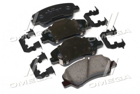 Колодки тормозные дисковые передние выр-во Kia/Hyundai/MOBIS 581011RA10