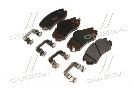 Тормозные колодки передние Kia/Hyundai/MOBIS 581012ka10 (фото 1)