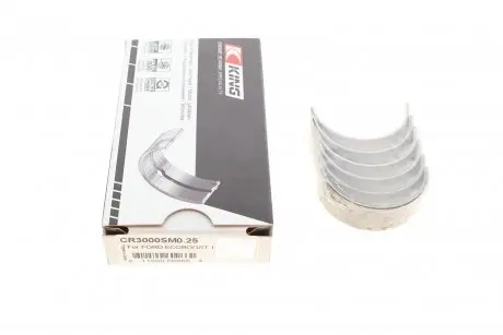 Вкладыши шатунные ford transit connect 1.0 ecoboost 13-(+0.25) KING CR3000SM0.25
