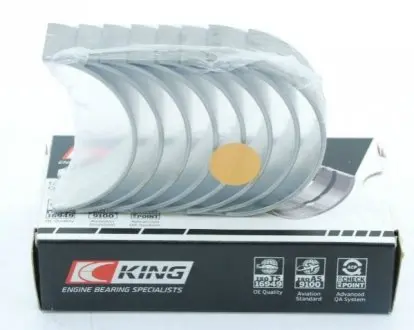 Вкладиші шатунні Z22SE std повний комплект KING CR4363SI