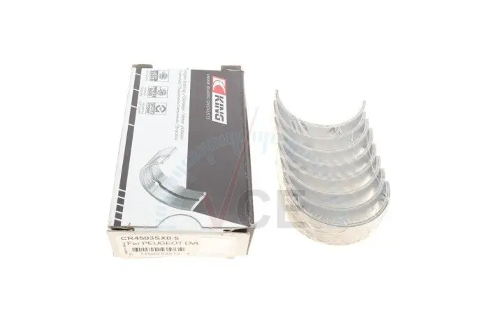 Шатунный подшипник KING CR4503SX0.5 (фото 1)