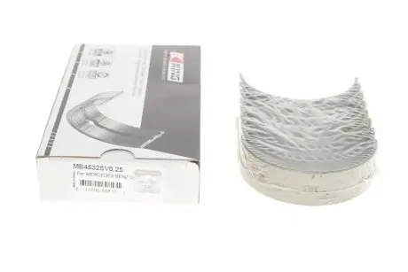 Вкладыши коренные mb sprinter 3.0cd и om642 06- (+0.25) KING MB4532SV0.25