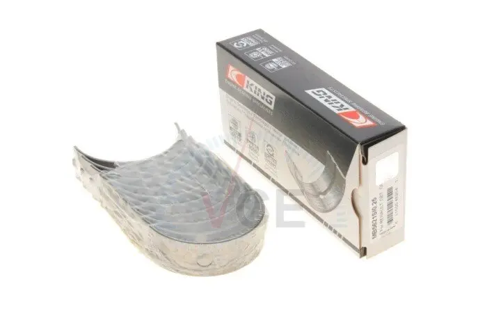 Фото 1 - Комплект подшипников коленчатого вала KING MB5621SI0.25 Комплект подшипников коленчатого вала KING MB5621SI0.25 (фото 1)