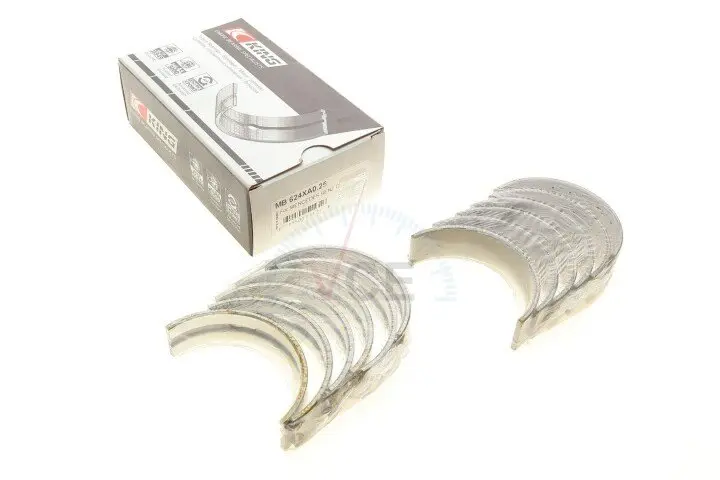 Комплект подшипников коленчатого вала KING MB 624XA0.25 (фото 1)