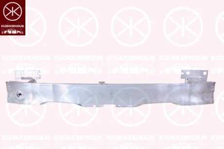 Підсилювач бампера, алюміній, передній KLOKKERHOLM 0027941
