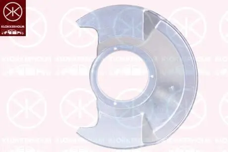 Відбивач, гальмівний диск KLOKKERHOLM 2938370