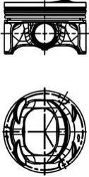 Поршень Kolbenschmidt 40846600