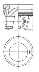 Поршень Kolbenschmidt 41270610