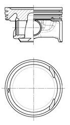 Поршень Kolbenschmidt 41487620