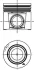Поршень двигуна FIAT 88,40 Multijet 2,3D Kolbenschmidt 41707610 (фото 1)