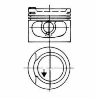 Поршень Kolbenschmidt 93928630