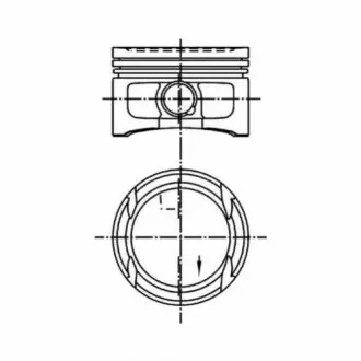 Поршень Kolbenschmidt 99562620