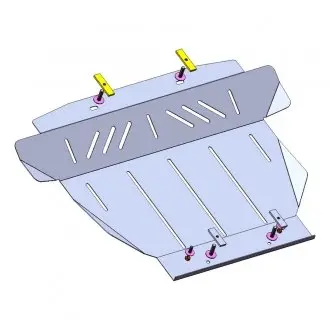 Защита двигателя на MERCEDES-BENZ: W202 C, W208 Coupe Kolchuga 1.9301.00