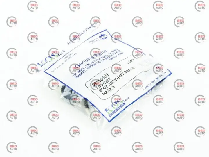 Напрямна супорта Matiz (2напрямні+2 пильники+мастило) KOS 96316581 (фото 1)