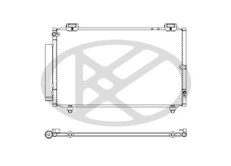 Радиатор кондиционера KOYORAD CD010248M