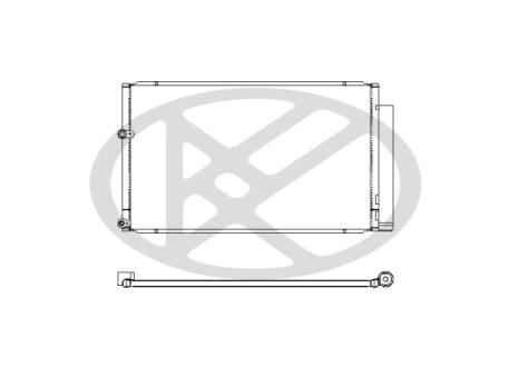 Радиатор кондиционера KOYORAD CD010302M