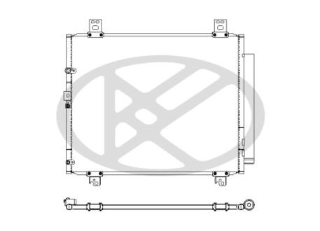 Радиатор кондиционера KOYORAD CD010357M