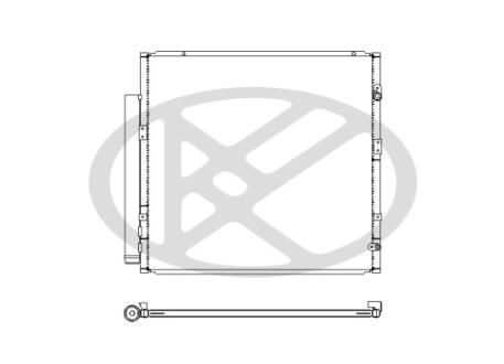 Радиатор кондиционера KOYORAD CD010451M