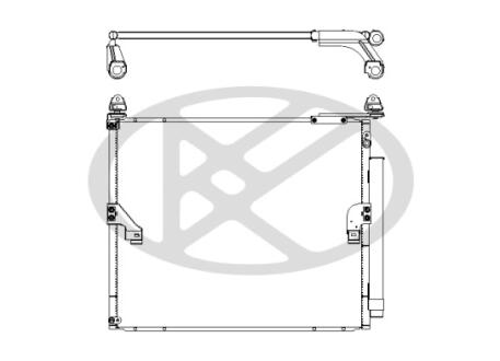 Радиатор кондиционера KOYORAD CD010472M