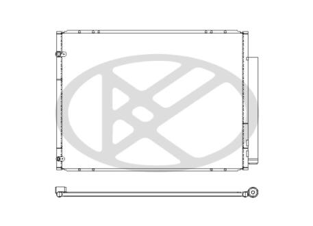Радиатор кондиционера KOYORAD CD010483M