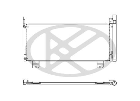 Радиатор кондиционера KOYORAD CD010497M