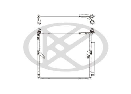 Радиатор кондиционера KOYORAD CD010571M