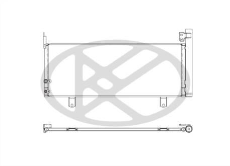 Радіатор кондиціонера KOYORAD CD010766M