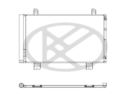 Радиатор кондиционера KOYORAD CD010889