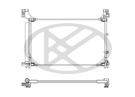 Радиатор кондиционера KOYORAD CD011081
