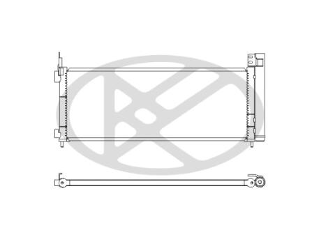 Радиатор кондиционера KOYORAD CD011134