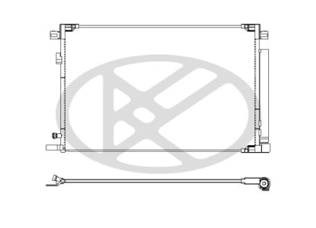 Радіатор кондиціонера у зборі KOYORAD CD011150