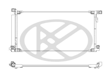 Радиатор кондиционера KOYORAD CD011259
