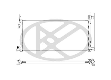 Радиатор кондиционера KOYORAD CD011325