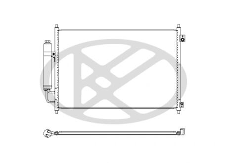 Радиатор кондиционера KOYORAD CD020427