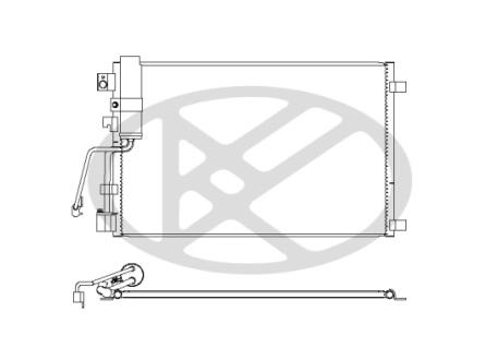 Радиатор кондиционера KOYORAD CD020462