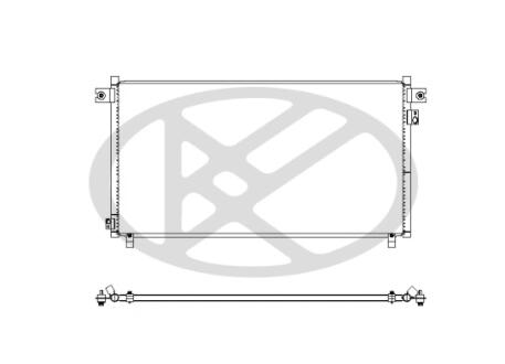Радиатор кондиционера KOYORAD CD020509