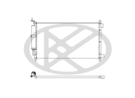 Радиатор кондиционера KOYORAD CD020656