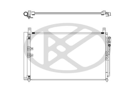 Радиатор кондиционера KOYORAD CD021083