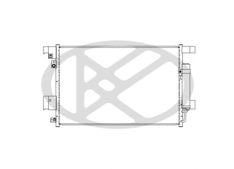 Радиатор кондиционера KOYORAD CD030418