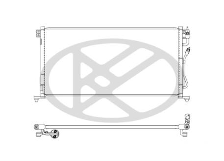 Радиатор кондиционера KOYORAD CD030533