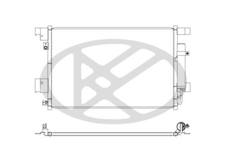 Радиатор кондиционера KOYORAD CD030747