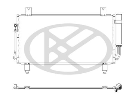 Радиатор кондиционера KOYORAD CD030853