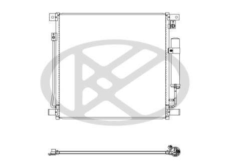 Радиатор кондиционера KOYORAD CD031057